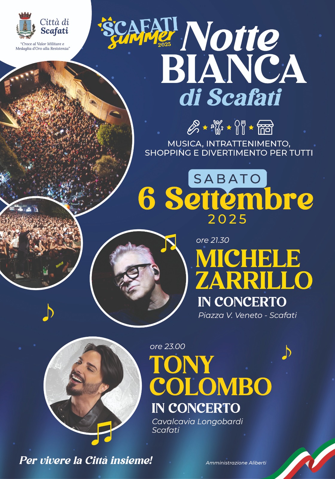 Notte BIANCA di Scafati – Musica, intrattenimento, shopping e divertimento per tutti