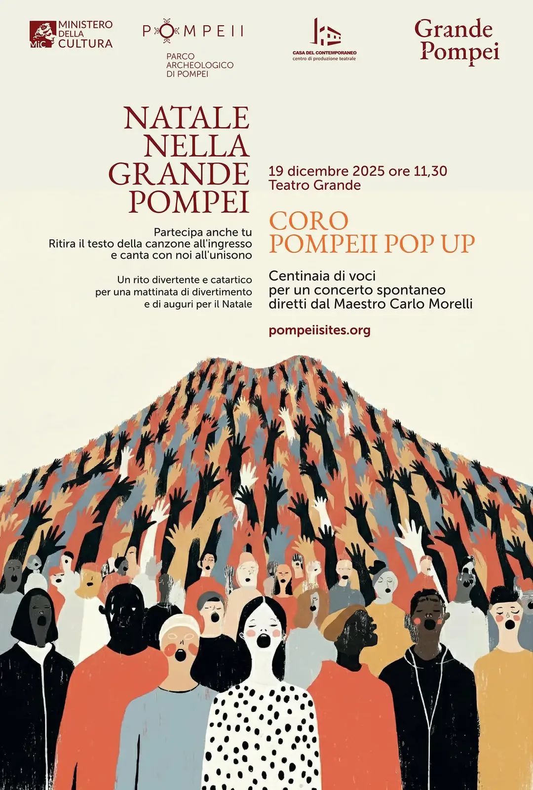 NATALE NELLA GRANDE POMPEI – CORO POMPEII POP UP