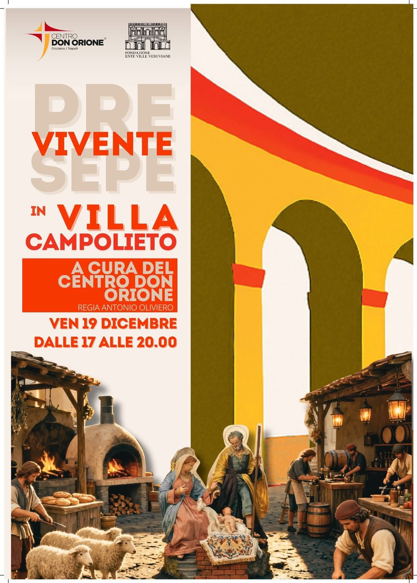 PRESEPE VIVENTE in VILLA CAMPOLIETO