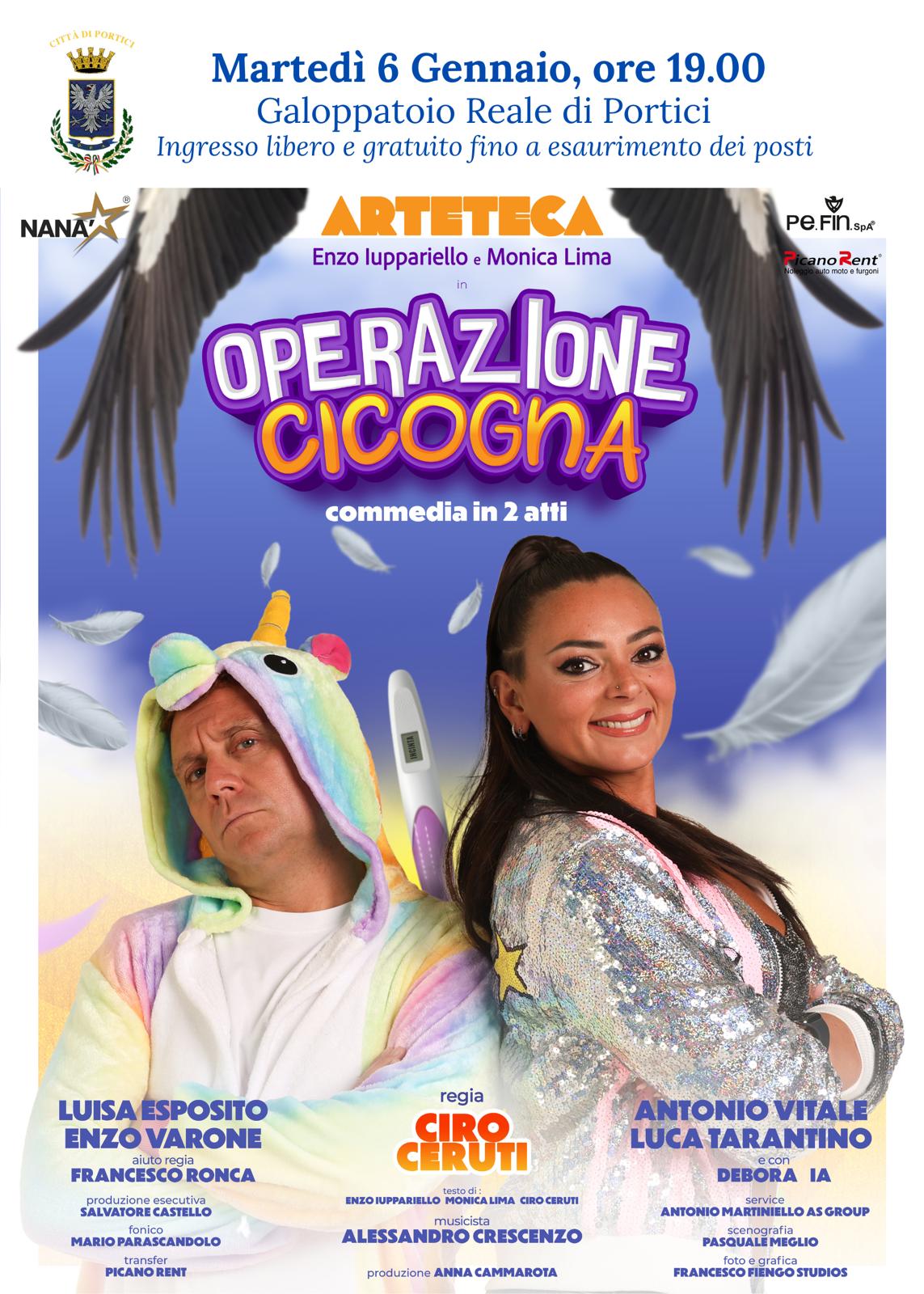 “Operazione Cicogna” – Commedia in due atti