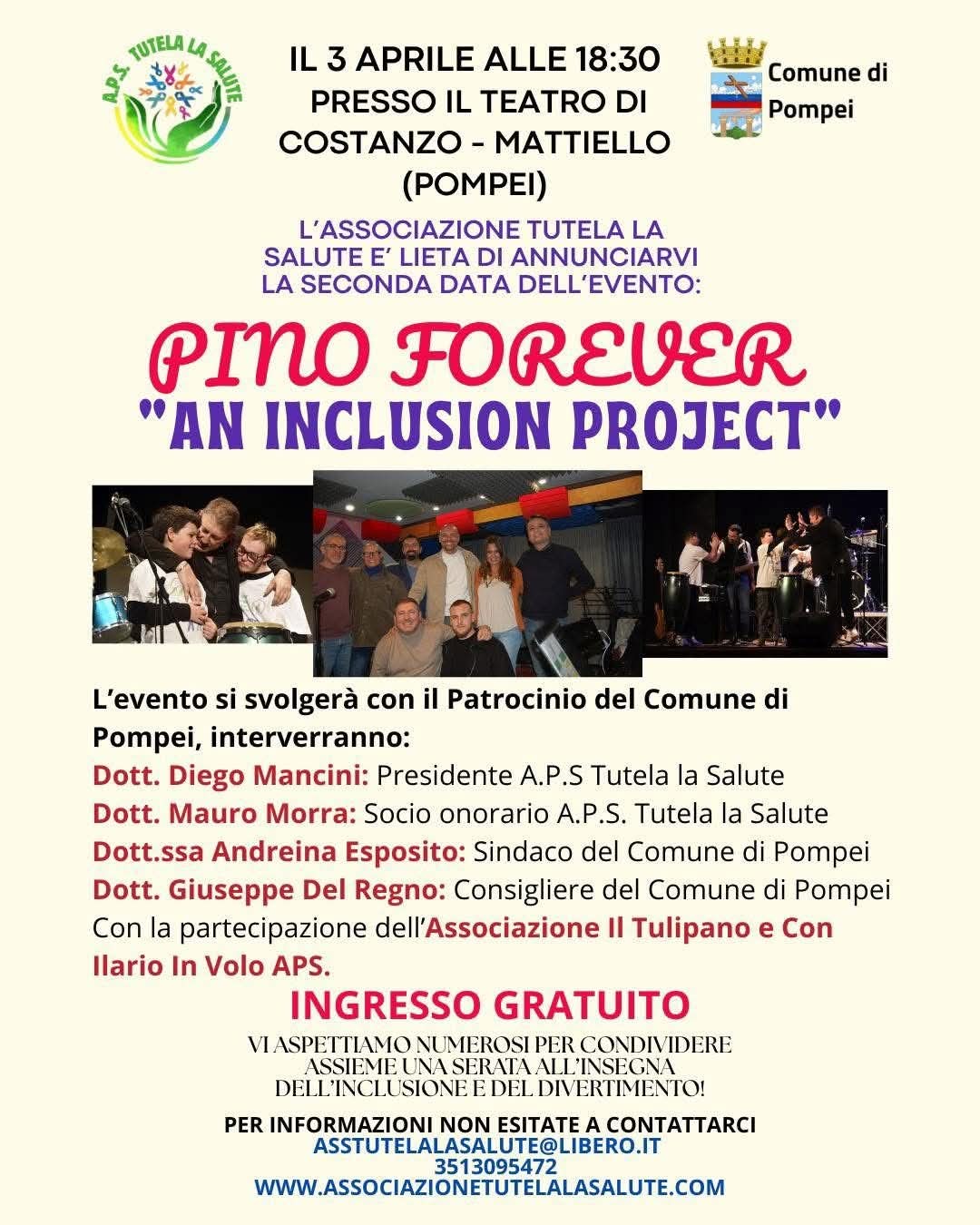 PINO FOREVER “An inclusion project”