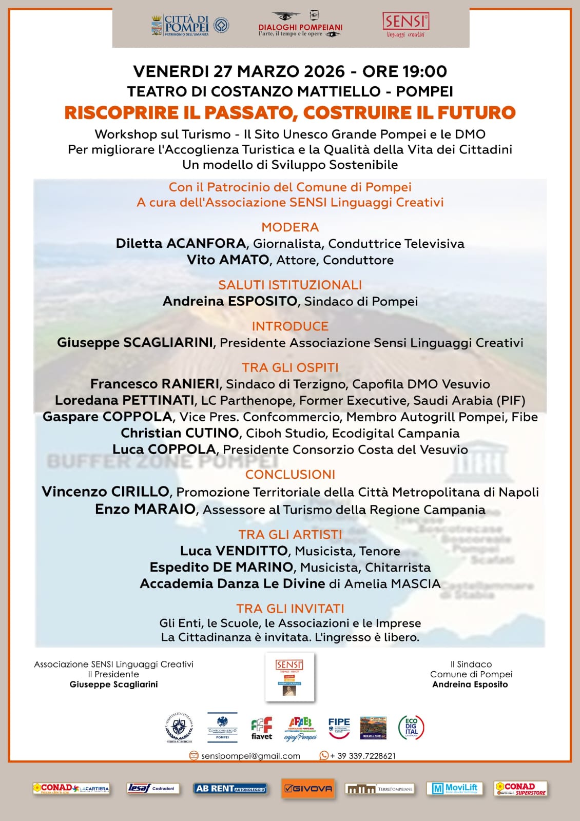 Workshop “RISCOPRIRE IL PASSATO, COSTRUIRE IL FUTURO”