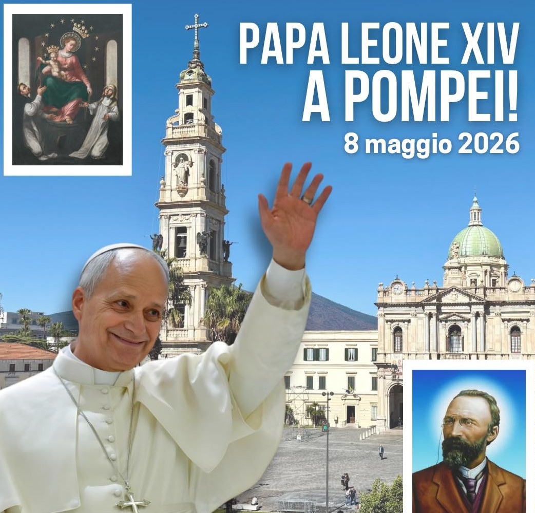 Visita pastorale di Sua Santità Papa Leone XIV a Pompei