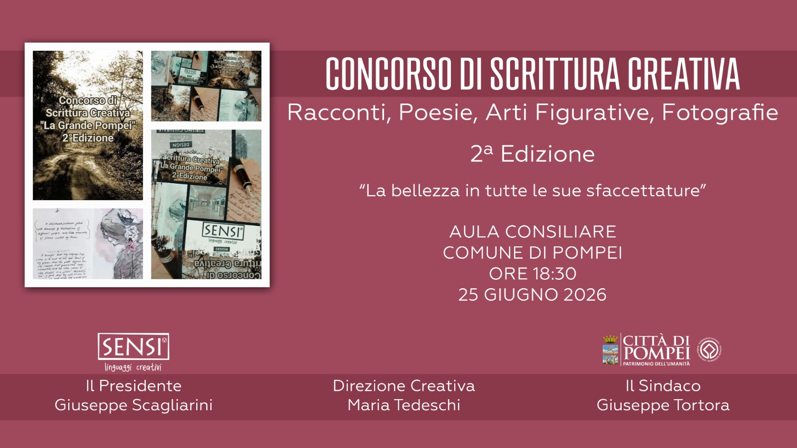 CONCORSO DI SCRITTURA CREATIVA