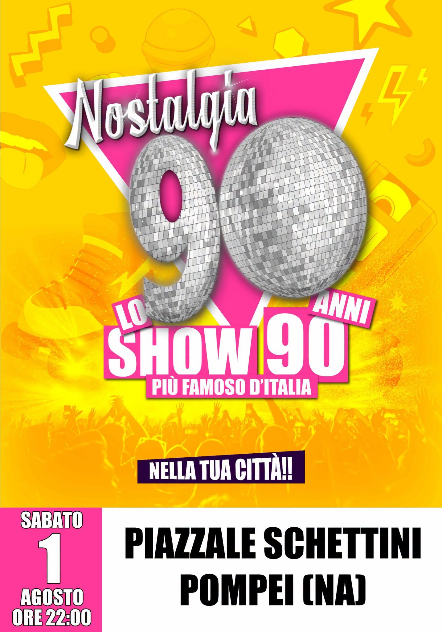 NOSTALGIA 90 – Lo show anni 90
